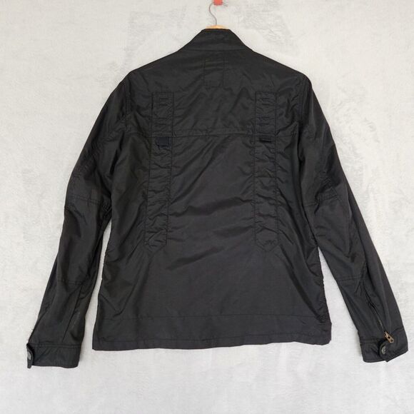 G Star Raw Jacket Mens Large Black Nylon Overshirt G-Star Recolite Tactical - Picture 5 of 13